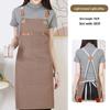 Waterproof & Oil-proof Canvas Kitchen Apron with Custom Logo
