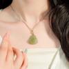 Natural Qingshui Hetian Jade Buddha Pendant, Maitreya Buddha Big Belly Buddha Jade Necklace for Women, Laughing Buddha Jade Pendant