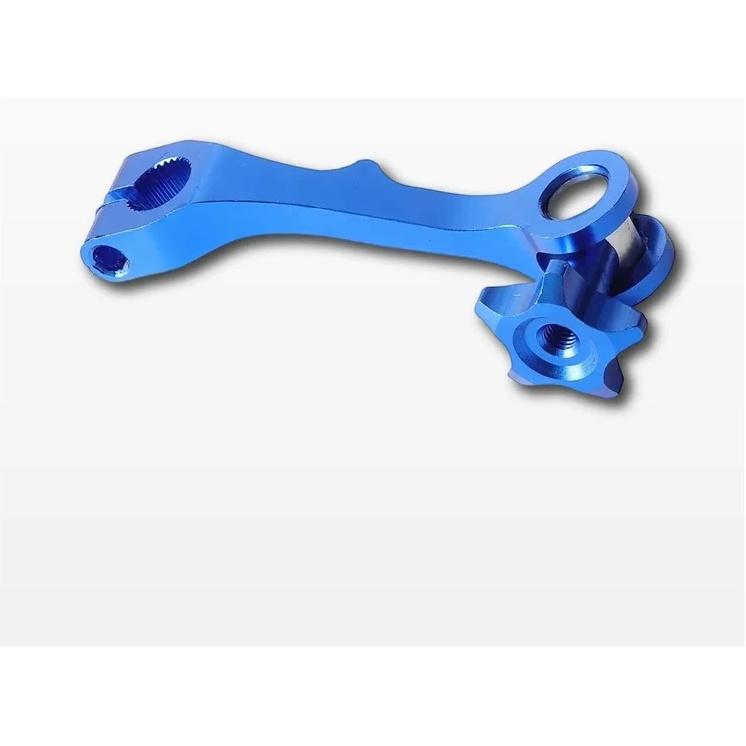 Universal CNC Motorcycle Rocker Arm Rear Brake Tension Lever Adjustable Fit for Dirt Bike(Gold)