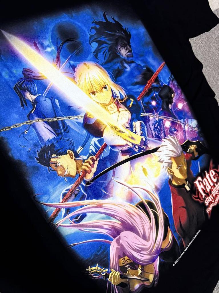 [USED] Rare Fate/stay Night UBW Fate Anime T-shirt XL