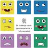 Face Changing Cube Board Card Game Building Blocks Cartoon Wooden Puzzle Montessori Anxiety Stress Relief Toys For Children Kids