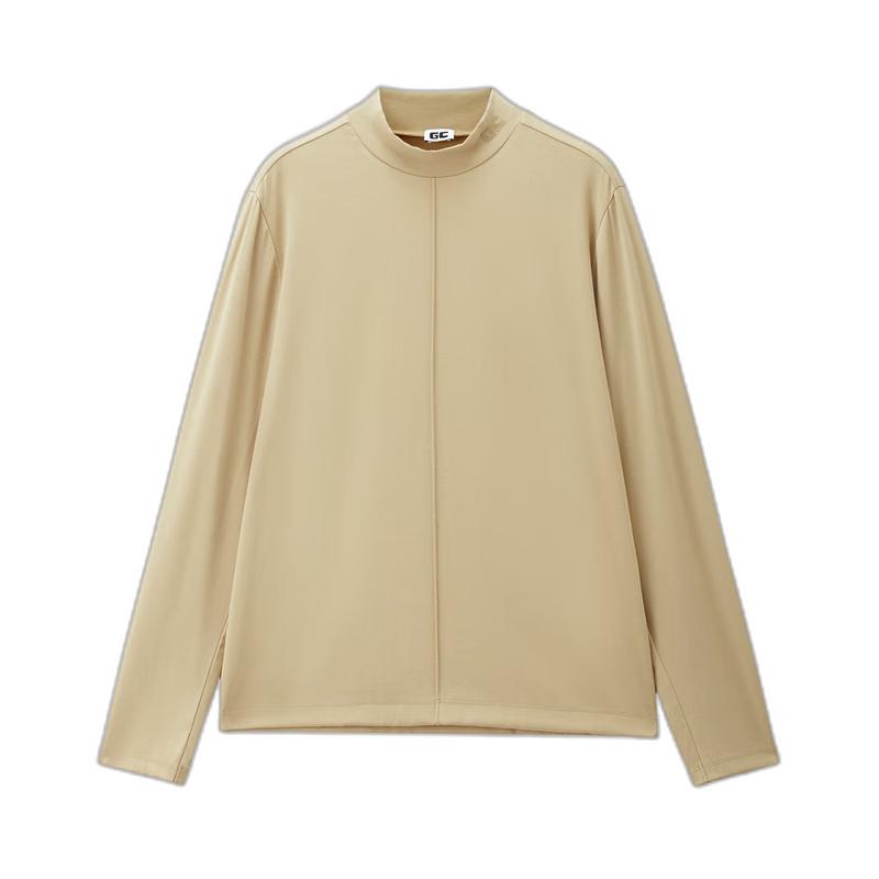 

GIORDANO CONCEPTS Women s Brand Print Mock Neck Long-Sleeve T-Shirt M