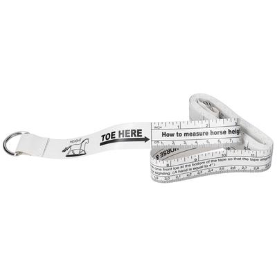 Horse Weight Tape, 242cm Animal Measuring Stick for Horse Bust Weight Height, with Double Sided Size Chart, PVC Material for Farm Husbandry
