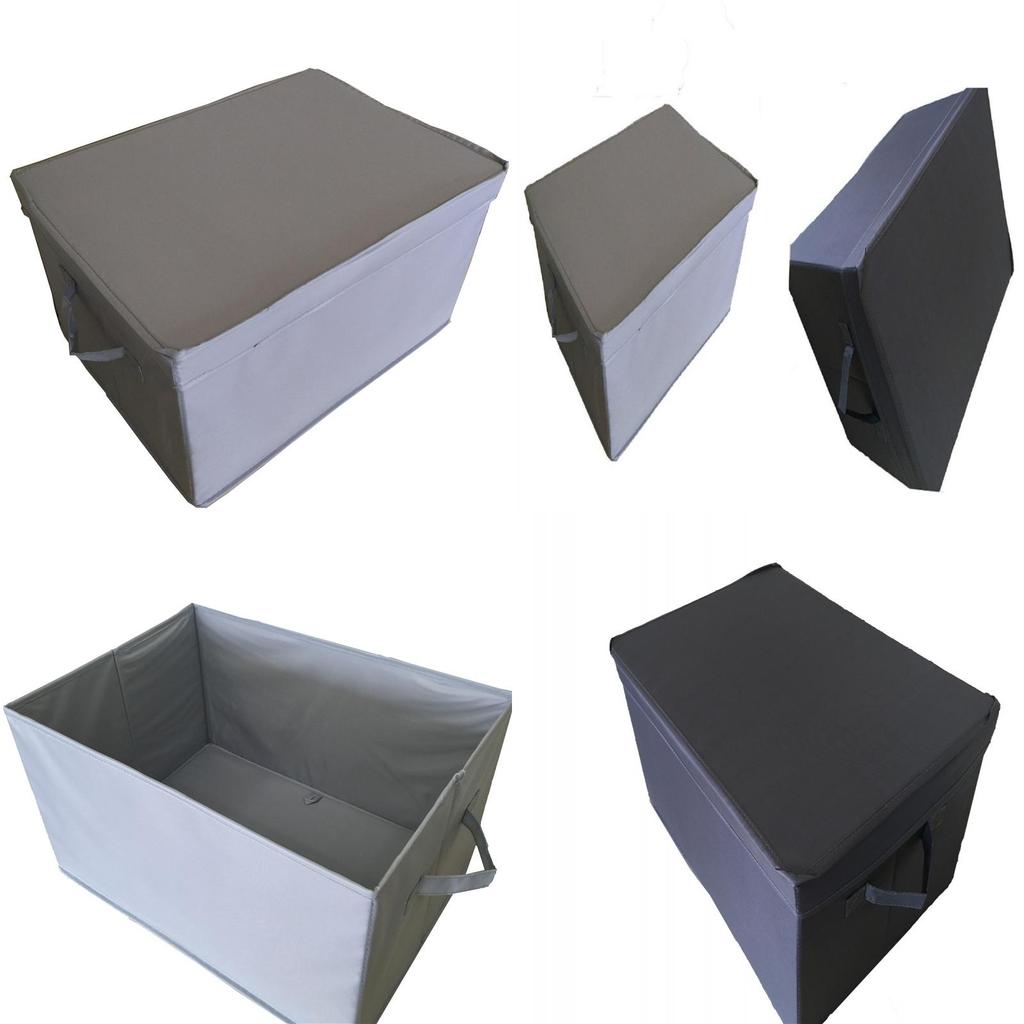 Multipurpose Oxford Material Storage Cube With Folding Feature For Living Space