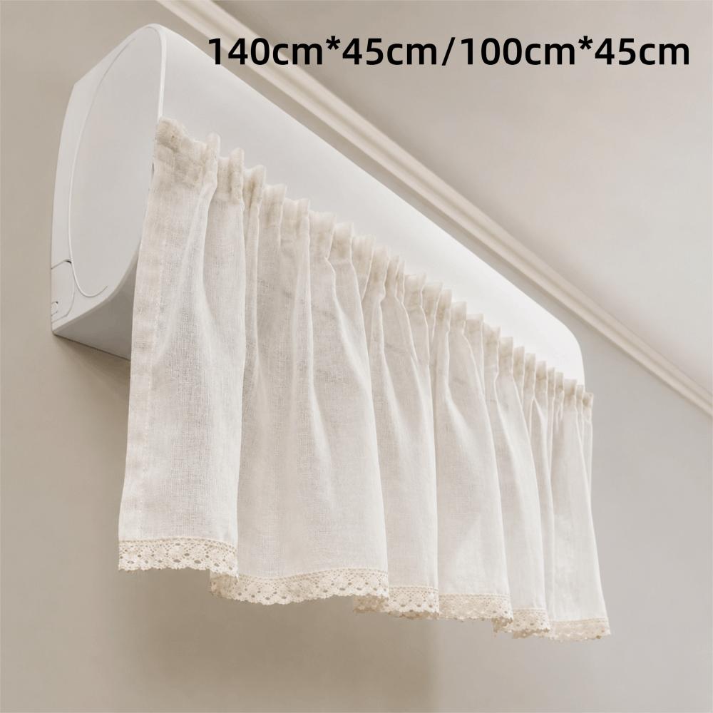Hanging Design Wind Shield Curtain Anti-direct Wind Dustproof Cover AC Curtain  Postpartum Recovery