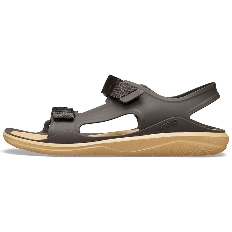 Crocs Swiftwater Lightweight Comfortable Sports Sandals Men Sandals Dark-Brown 206526-2I1 42-43