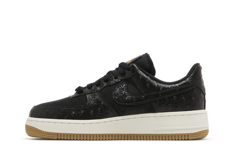 Nike Air Force 1 Low '07 Black Ostrich Gum (Women's)