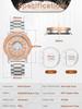Magnetic Quartz Magnetic Ball 40MM Stainless Steel Gold Silver [EUTOUR] Watch, Men's Watch, Cool, Simple, Casual, Watch, Design, Waterproof, Dial,