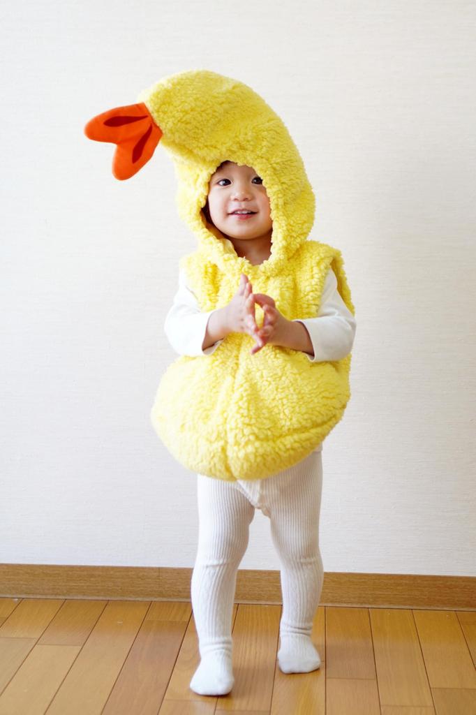 Clearstone Marshmallow Baby Cosplay Halloween Marshmallow Krewetka Tempura Dziecko 80cm Żółty