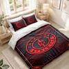 Bedding Set 1 Duvet Cover 2 Pillowcases Charlton Athletic FC Print Bedroom Home Decoration