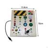 Light up Busy Board Sensory Montessori Toy Switch for Activities Boys Girls