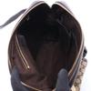 Used CELINE Macadam Shoulder Bag Canvas Leather Beige Brown Used Women
