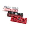 1Pc 3D Metal Stop War Edition Logo Car Front Grille Badge Side Fender Rear Trunk Emblem Sticker Decal
