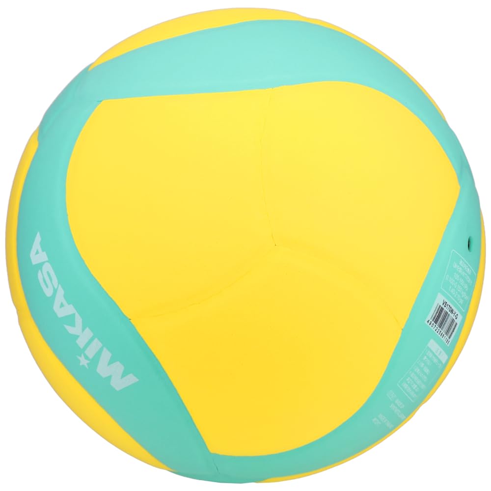 MIKASA Smile Valley Size 5 FIVB Approved Recommended Internal Pressure Yellow/Blue VS170W-Y-G 0.10-0.15 kgf/cm²