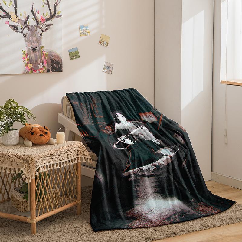 Cartoon Series Double-Sided Flannel 3D Digital Printing Blanket Blanket