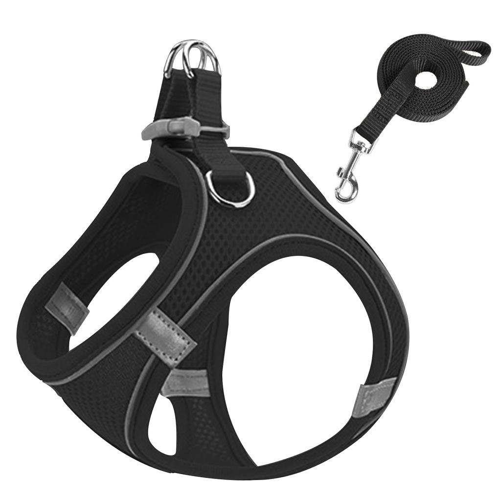 Buy Dog Harness NoPull Pet Mesh Vest with Metal D Rings for Small Dogs