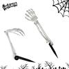 Realistic Skeleton Hand Ground Stake Halloween Decoration Durable Plastic Prop For Outdoor Haunted Yard Party Decor