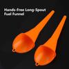 Car Refueling Longer Funnel Anti-splash Plastic Auto Long Mouth Oil Funnels Engine Funnel Motorcycle Refueling Car Accessories