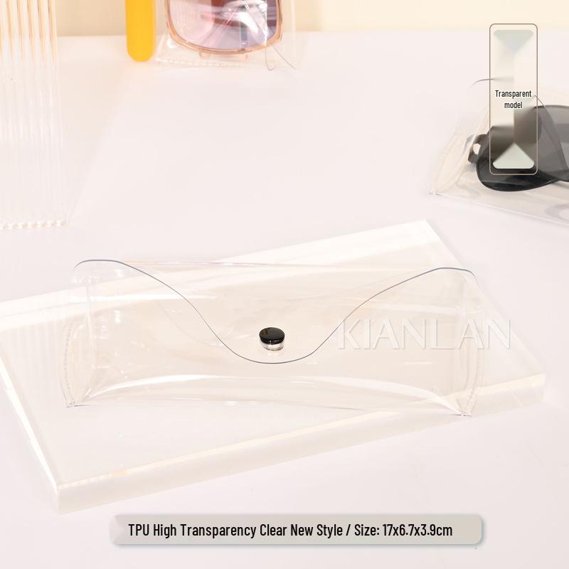 Large Capacity Zippered Sunglasses Case - Stylish, Outdoor Travel Design