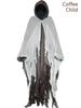 Horror Zombie Tattered Hooded Capes Unisex Halloween Ghost Dementors Cosplay Costume Day of The Dead Party Props Cloaks
