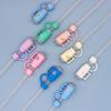 5PCS Airtight Silicone Straw Plug Splash Proof Straw Topper for Stanleys/Cup Accessories/Bar