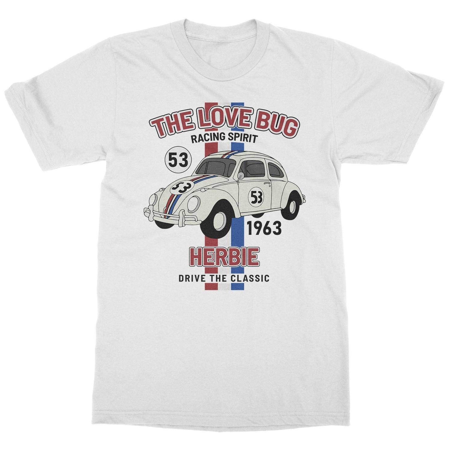Herbie Classic Car - The Love Bug tribute Racing Unisex T-Shirt S разноцветный