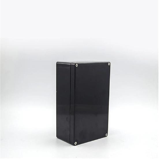 Junction Box Outdoor ABS Plastic Power Box Electrical Power Box Industrial Fire Flameproof Junction Box Black(F3 115x90x55mm)