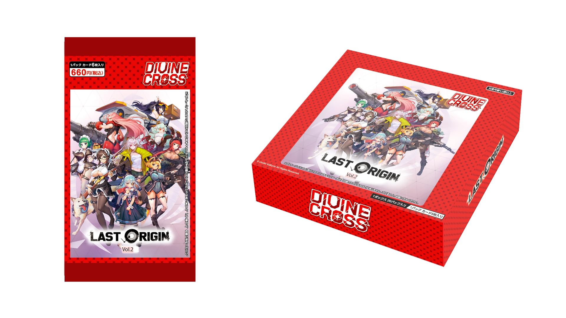 

TCG LAST ORIGIN DIVINE CROSS BOX Vol.2 20 паков