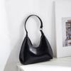 Solid Color Simple Portable Shoulder Bag High Sense Casual Versatile Underarm Bag New Temperament Women's Bag Tide