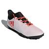 adidas X Tango 17.3 Round Toe Lace-Up TF (Rubber Studs) Hard Ground Artificial Turf Durable Soccer Shoes Men Soccer Shoes White Pink Black CP9136