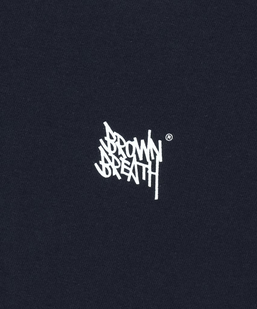 BROWNBREATH Sleepy Tag Tee - Navy