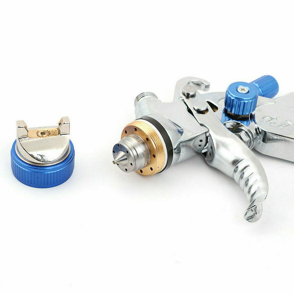 600CC Cup Car Vehicle HVLP Kit spruzzatore vernice Regolatore aria Alimentazione a gravità 3 ugelli