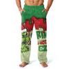 Men's Allover Printed Home Pants Sleeping Pajama Pants Long Pants Pajama Pants