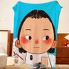 Artist P-Pdohk Throw Flannel Throw Blanket, Lightweight Cozy, Durable Washable Cute Cool