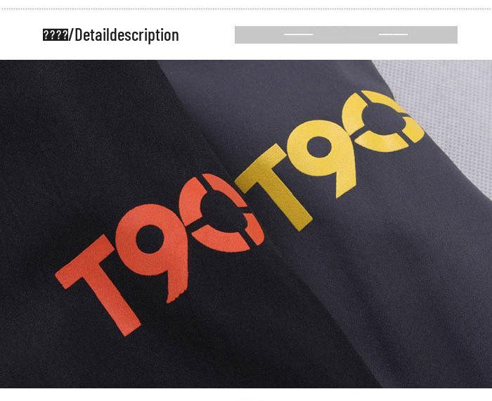 Herren Frühling/Herbst Sportbekleidungsset: Lässiger Trainingsanzug mit langen Ärmeln für Mittelalte und Ältere