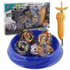 Speed Spinning Tops Battling Tops Burst Toy Game 4 Set Spinning Gift for Kids Fun Play