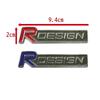 3D Metall R Design Logo für Auto Heckstoßstange Klebeabzeichen für Volvo Rdesign XC90 S60 XC60 V70 S80 S40 V50 V40 V60 C30