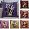 Anime H-HelluvaS B-Boss Pillow Case Plush Fabric Soft Double Sided Print Home Sofa High Quality Cushion Cover Throw