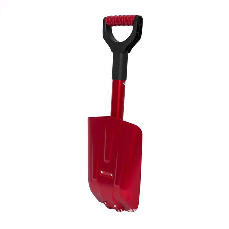 Portable multifunctional mountaineering camping shovel aluminum alloy shovel foldable snow shovel