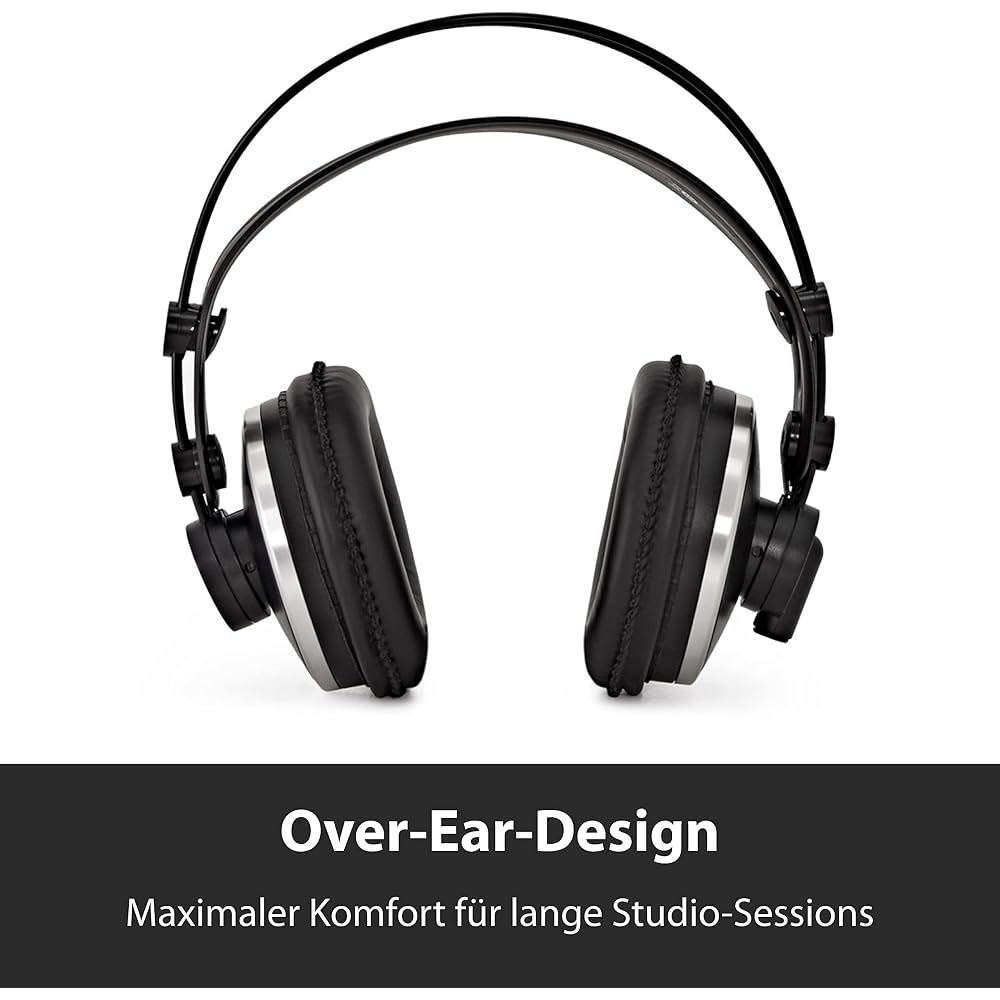 AKG K271MK2 Professional Studio Monitor Closed-Back Headphones Black