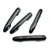 Bright Black Car Door Handles Cover Trim 4pcs For Toyota RAV4 -2024 2025