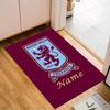 Custom Name Aston-Villa Pride Rug Game Carpet, Floor Mat for Bedroom Living Room Entryway Rug, Home Decor Idea Gift for Christmas birthday