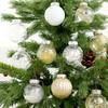 30pcs 6cm Christmas Ball Set Plastic Hanging Ornament Crafts Christmas Tree Pendant  New Year