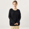 Lekasha Women's Cashmere Goat Wool Loose Knit Sweater 