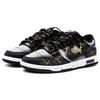 Nike Dunk Slip Resistant, Abrasion Resistant, Lightweight Low Top Skateboard Shoes Unisex Black Gold DD1391-100(Team52-S-BOX)