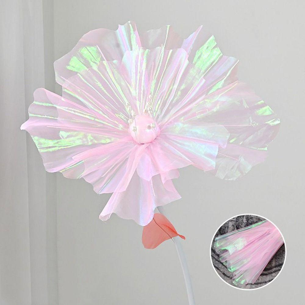 NEW 3D Simulated Flowers 50CM Colorful Flower Head Large-scale Window Display Veil Flowers Party Supply