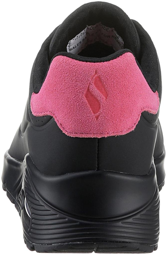 Skechers Uno - Pop Back Женские кроссовки черного цвета