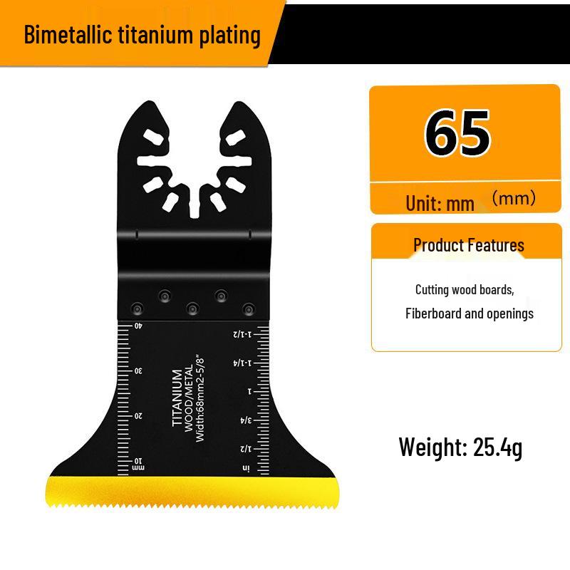 Universal Multifunctional Oscillating Saw Blade for Woodworking and Grinding