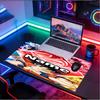 Custom Name Personalized DRAGON BALL Pattern Mousepad, Laptop PC Desk Mat, Decorative Desk Mat for Home Keyboard Pad Gift