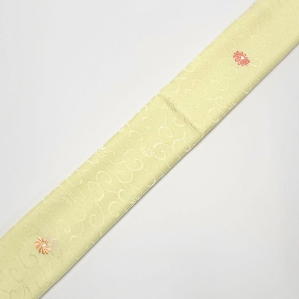 Used Obiage Watakayuki Arabesque Chrysanthemum Chrysanthemum Embroidery 1258